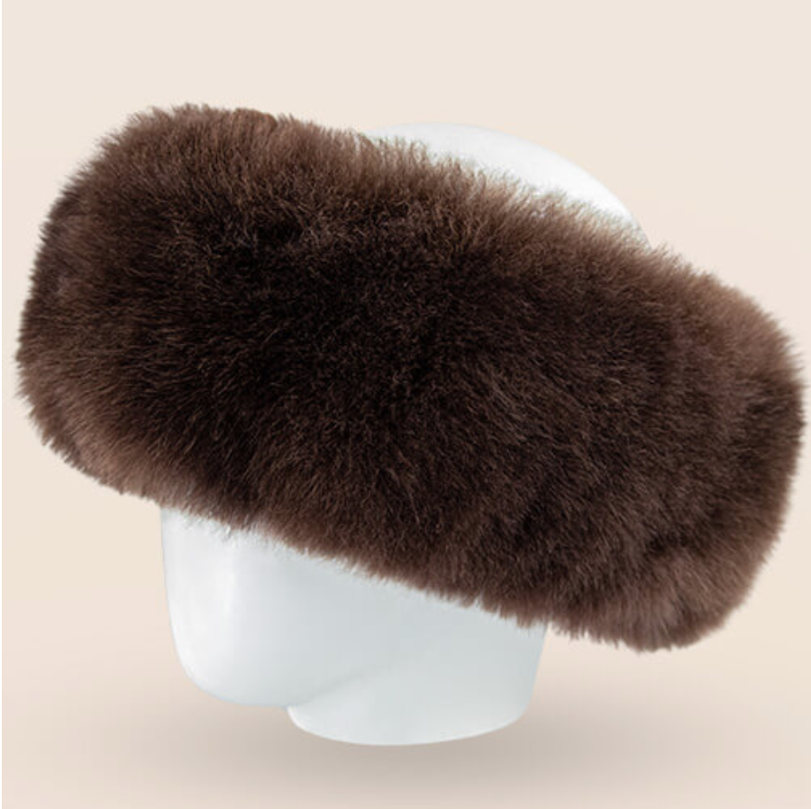 Exclusive Alpaca Fur Headband | Crystal Lake Alpaca Boutique display picture 2
